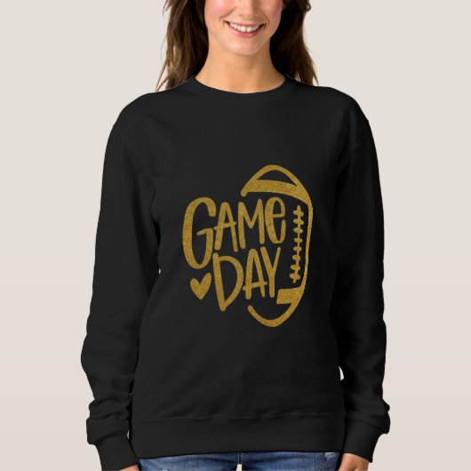 Speeldag Sweatshirt ,Football Shirt voor Vrouwen (Voorkant)