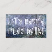 Speelflesje, gegraveerde mama afspeeldatum Kaart Contactkaartje (Voorkant)