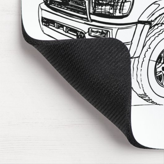 Speelgoed 4Runner gen3 1996+ Muismat (Hoek)