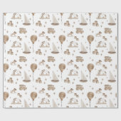  Speelgoed abacus, Rocking Horse, Blokken, Boat Cadeaupapier (Vlak)