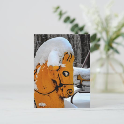 Speelgoed afspeelplaats Briefkaart (Staand voorkant)