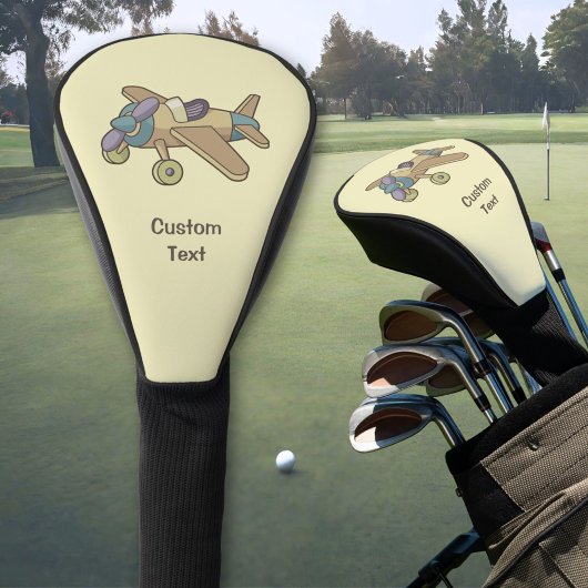 Speelgoed Airplane Golf Head Hoesje Golfheadcover