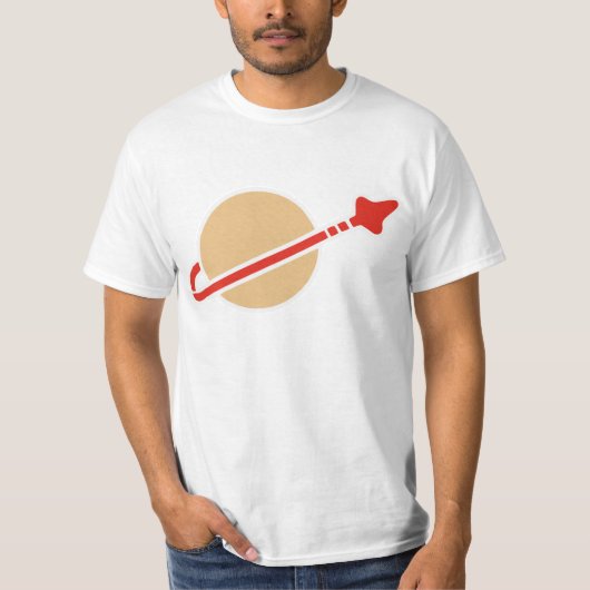 Speelgoed Astronaut Symbool T-shirt (Voorkant)
