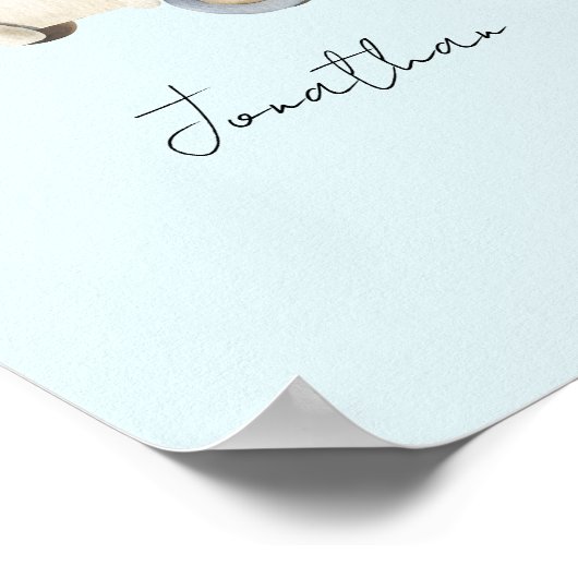   Speelgoed-auto Poster (Hoek)