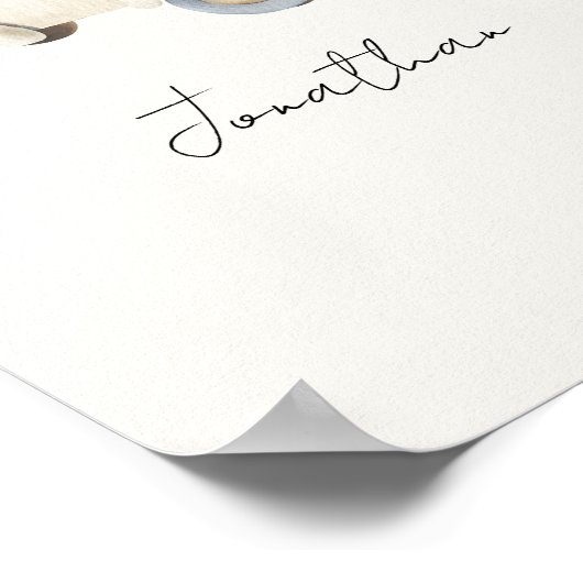 Speelgoed-auto Poster (Hoek)