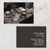 Speelgoed auto's, foto van Mini Visitekaartje (Voorkant / Achterkant)