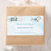 Speelgoed - Baby shower voor reisavontuur in Cloud Etiket (Insitu)