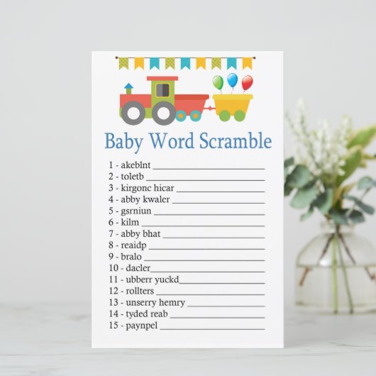 Speelgoed Baby-woordscramble (Staand voorkant)