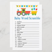 Speelgoed Baby-woordscramble (Voorkant / Achterkant)