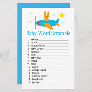 Speelgoed Baby word scramble game
