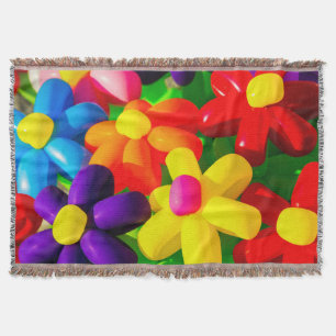 Speelgoed ballon bloemen deken