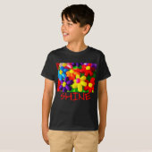 Speelgoed ballon bloemen t-shirt (Voorkant volledig)