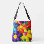 Speelgoed ballonbloemen crossbody tas (Achterkant)
