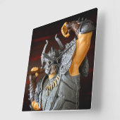 Speelgoed Barbarian ontworpen Vierkante Klok (Hoek)