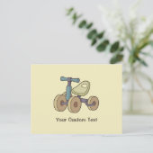 Speelgoed Bike Briefkaart (Staand voorkant)