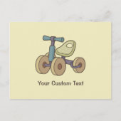 Speelgoed Bike Briefkaart (Voorkant)