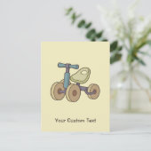 Speelgoed Bike Briefkaart (Staand voorkant)