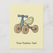 Speelgoed Bike Briefkaart (Voorkant)