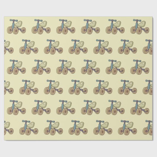 Speelgoed Bike Cadeaupapier (Vlak)