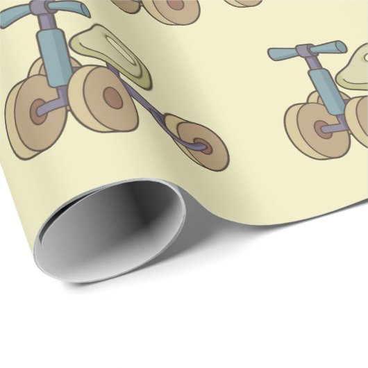 Speelgoed Bike Cadeaupapier (Rol Hoek)