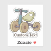 Speelgoed Bike Sticker (Vel)