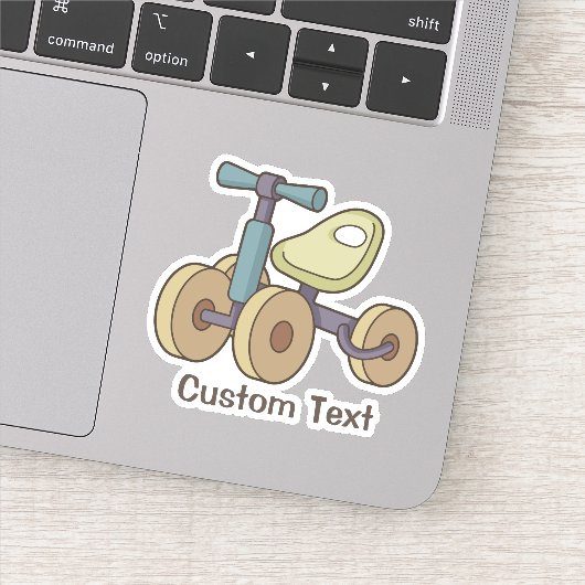 Speelgoed Bike Sticker (Detail)