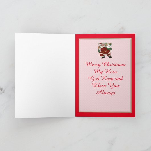 Speelgoed Black Vrouw Soldaat - Aangepast kerstfee Feestdagen Kaart (Binnen)