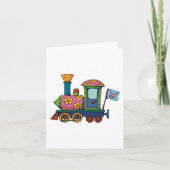 Speelgoed Bloem Trein Kaart (Voorkant)