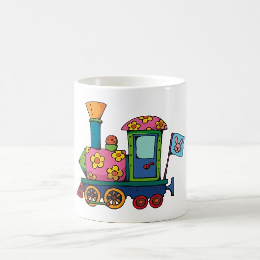 Speelgoed Bloem Trein Koffiemok