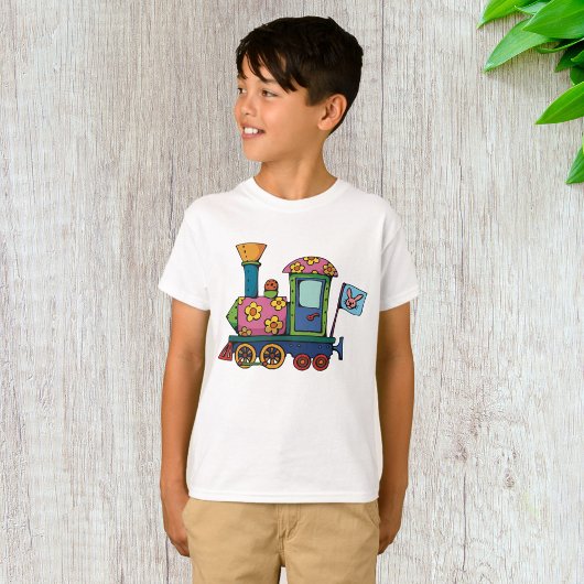 Speelgoed Bloem Trein T-shirt