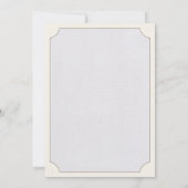 speelgoed blokkeert baby shower-uitnodiging,  peda kaart (Achterkant)