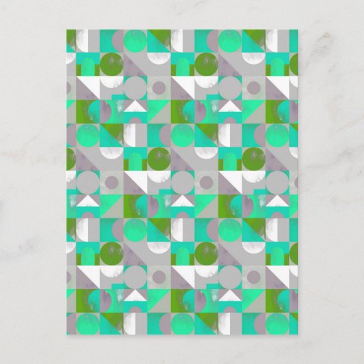 Speelgoed Blokken klein - groen Briefkaart (Voorkant)