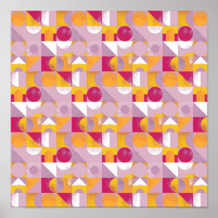 Speelgoed Blokken klein - rood Poster