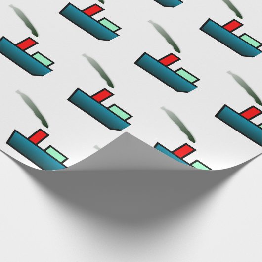 Speelgoed Boat Cadeaupapier (Hoek)