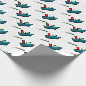 Speelgoed Boat. Speelgoed Boat.  Speelgoed Boat. Cadeaupapier (Hoek)