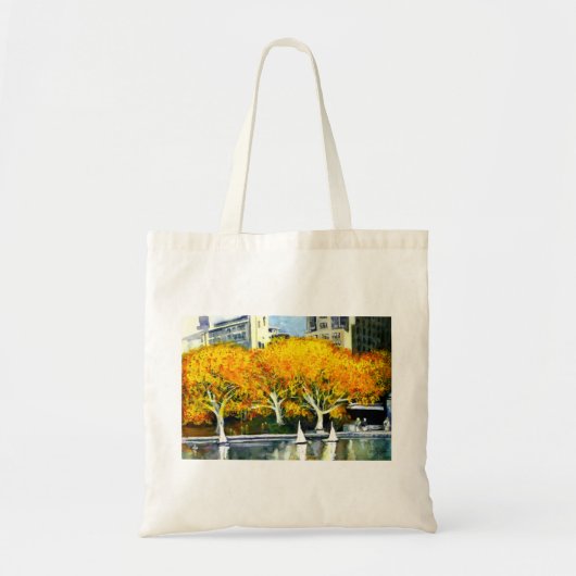 Speelgoed Boats in de Park Bag Tote Bag (Voorkant)