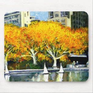 Speelgoed Boats in het Park Mousepad Muismat
