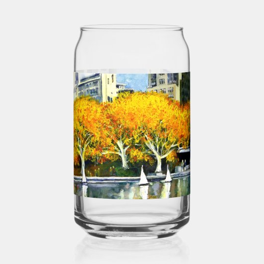 Speelgoed Boten in het Park Drinkware Set Blikvorm Glas (Voorkant)