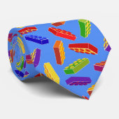 Speelgoed bouwstenen stropdas 4 leuke kerel (Opgerold)