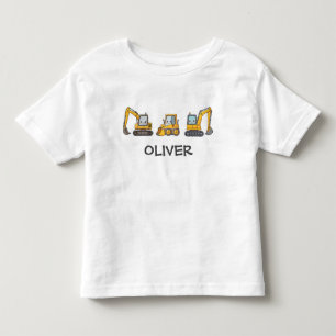 Speelgoed Bouwvoertuigen voor Jongens Kinder Shirts