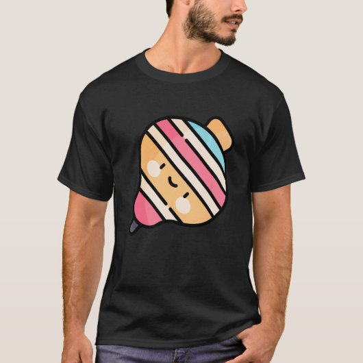 Speelgoed boven 5 draaien t-shirt (Voorkant)