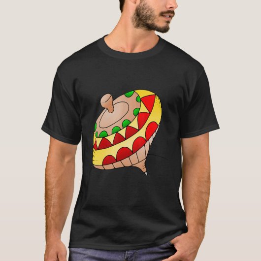 Speelgoed boven draaien t-shirt (Voorkant)