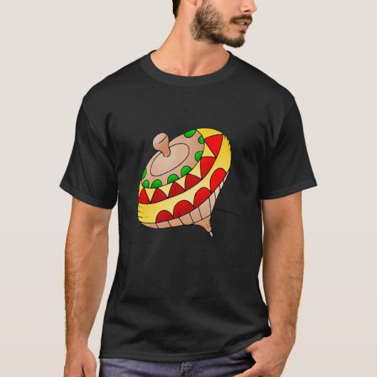 Speelgoed boven draaien t-shirt (Voorkant)