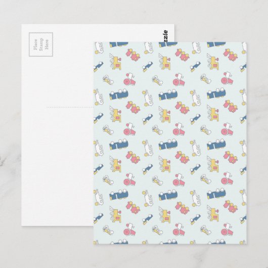 speelgoed briefkaart (Voorkant / Achterkant)