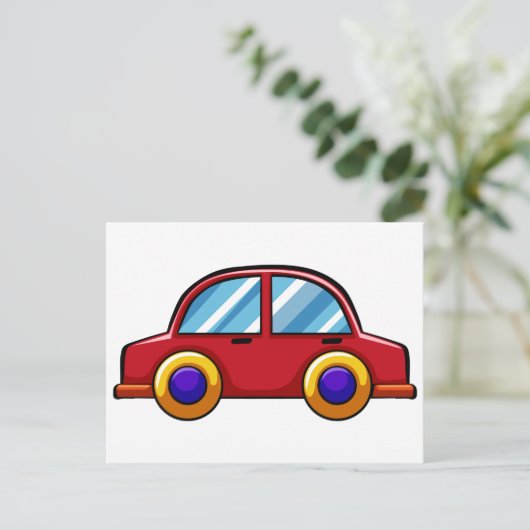 Speelgoed Briefkaart (Staand voorkant)