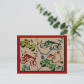 speelgoed briefkaart (Staand voorkant)