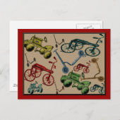  speelgoed briefkaart (Voorkant / Achterkant)