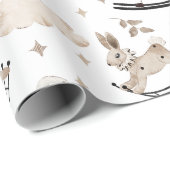  Speelgoed Bunny, Swan Rocking Horse, Wolken Cadeaupapier (Rol Hoek)