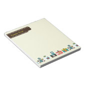 Speelgoed camera's Aangepast Notitieblok (Schuin)