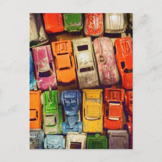 Speelgoed Car Junkyard Briefkaart (Voorkant)